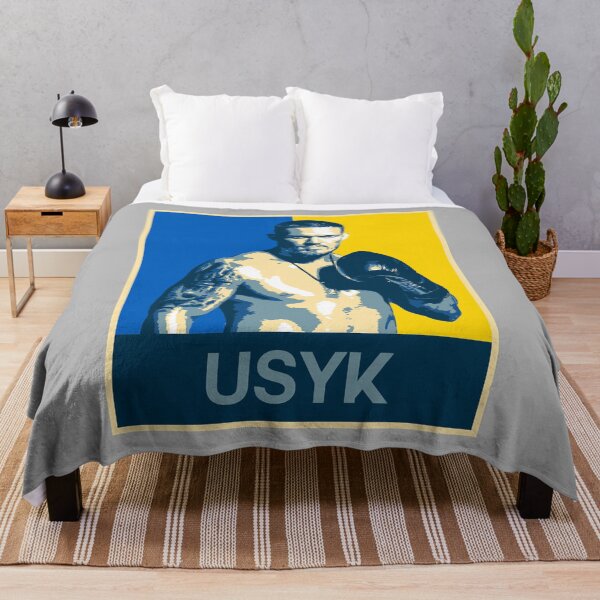 Item preview, Fist Decides Your Fate Boxing Legends Oleksandr Usyk Ukranian Colours designed and sold by AlbaChronoscope.