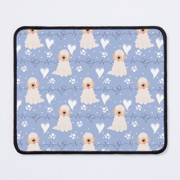 Item preview, LOVE White Apricot Cockapoo Cavapoo Cavoodle designed and sold by Lulupainting.