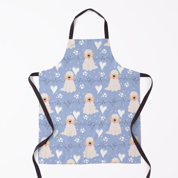Item preview, LOVE White Apricot Cockapoo Cavapoo Cavoodle designed and sold by Lulupainting.