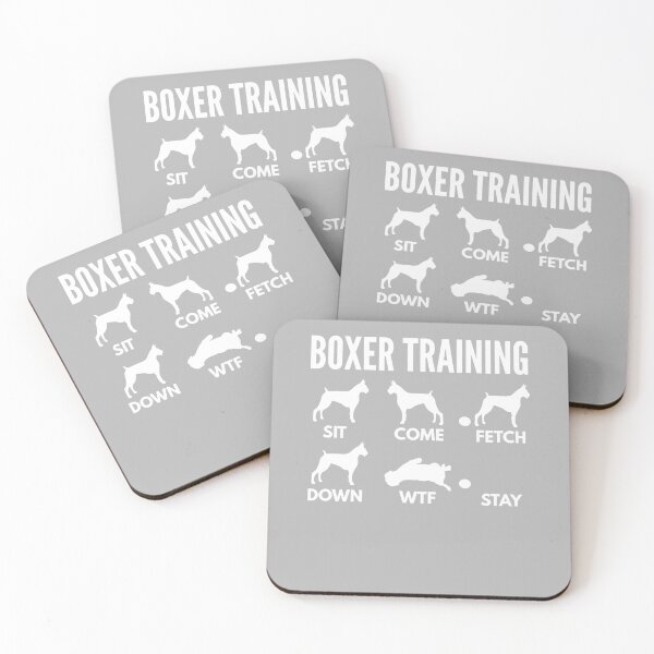 Item preview, Fist Decides Your Fate Boxer Training Dog Tricks Graphic For Fans designed and sold by AlbaChronoscope.