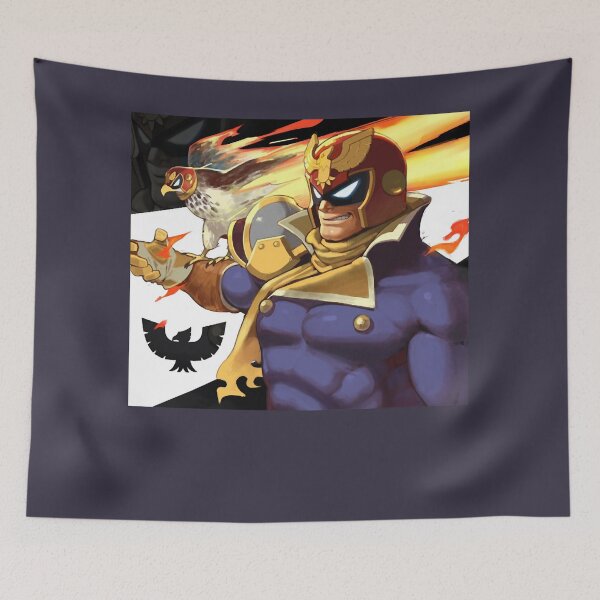 Item preview, Active Fighting Mysterious Racers Captain Falcon- Poster Gift For designed and sold by CameronMagadis.