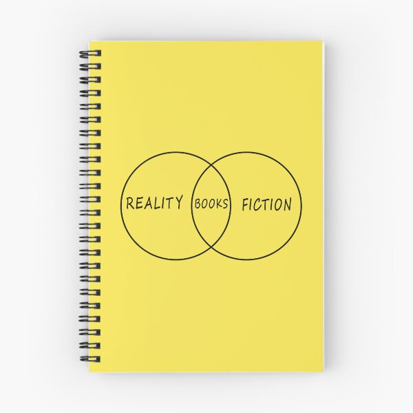 Item preview, Reality Fiction Congruence For Book lovers designed and sold by The Bookworm Store.