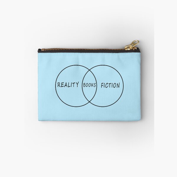 Item preview, Reality Fiction Congruence For Book lovers designed and sold by The Bookworm Store.