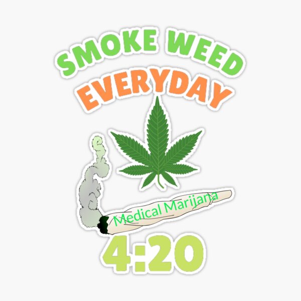 Medical Marijuana Advertising Decal hot Marijuana Decals Marijuana Stickers 420 Advertising Mary Jane Gift for Pot Smokers Weed Smoke Shop Decor