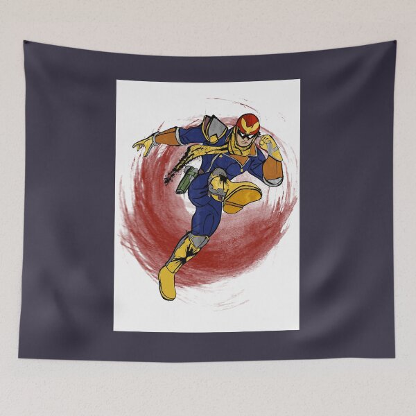 Item preview, Active Fighting Mysterious Racers Captain Falcon Strong Funny designed and sold by CameronMagadis.