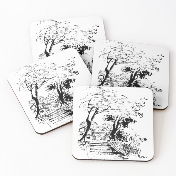 Item preview, Monochrome Black and white Walk Travel Park designed and sold by imhae.