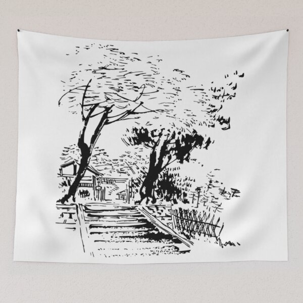 Item preview, Monochrome Black and white Walk Travel Park designed and sold by imhae.