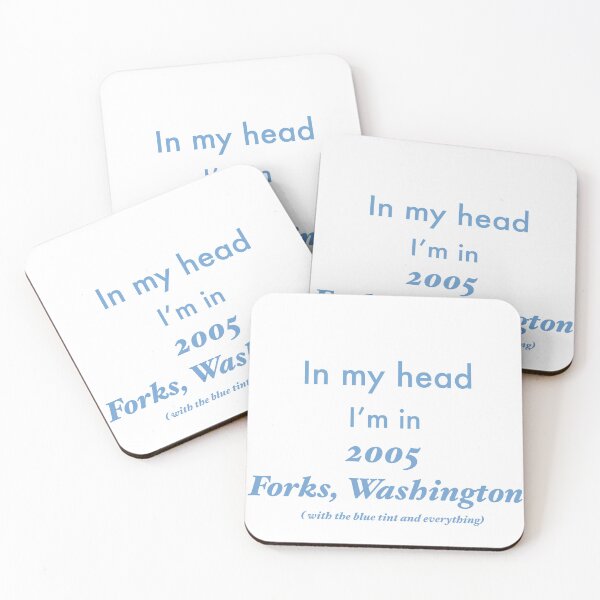 Item preview, In My I'm In 2005, Forks, Washington (with the blue tint and everything) - Twilight designed and sold by snoopycatz.