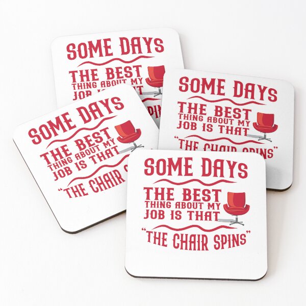 Item preview, Some days the best thing about my job is that The Chair Spins designed and sold by ErmessThiings.