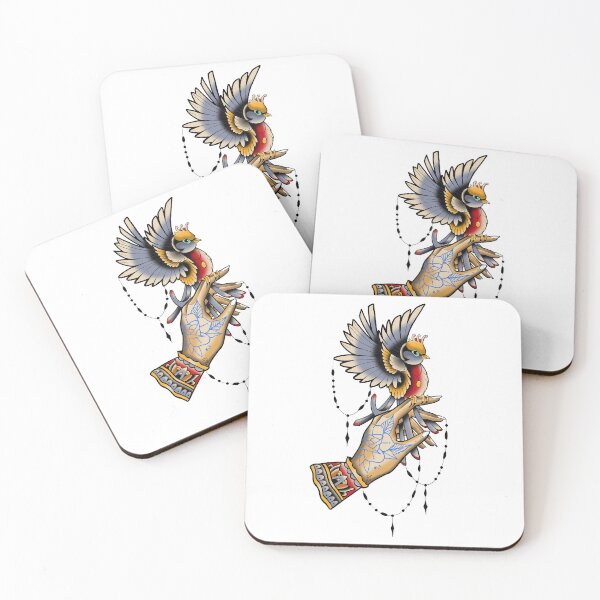 Item preview, Fkj hand and bird designed and sold by franckfkj.