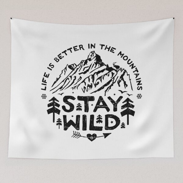 Item preview, Stay Wild black designed and sold by posay.