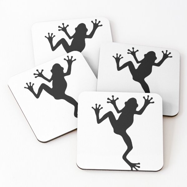 Item preview, Tree Frog Silhouette sticker designed and sold by ElenaJoyDesign.