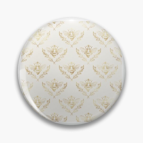 Item preview, Bumble Bee Queen in cream and Gold designed and sold by Paulele.