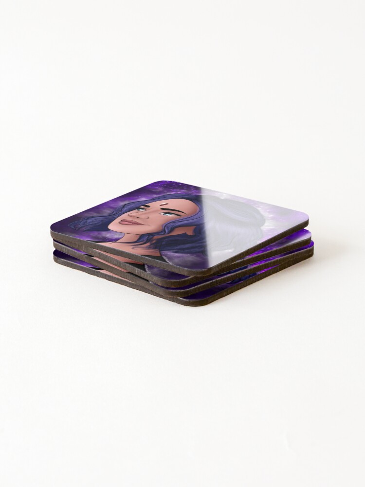 Thumbnail 4 of 5, Coasters (Set of 4), Rachel Roth Portrait designed and sold by NotSoMundi.