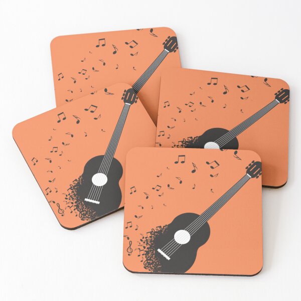 Item preview, Guitar and note music  designed and sold by sreckov-desig.
