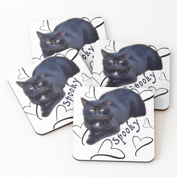 Item preview, Spooky, the black cat designed and sold by Oksana Suprun.