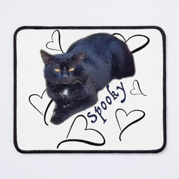 Item preview, Spooky, the black cat designed and sold by Oksana Suprun.