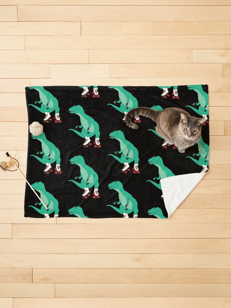 Thumbnail 1 of 6, Pet Blanket, Tyrollersaurus Rex designed and sold by Christina McEwen.