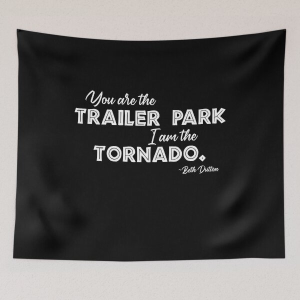 Item preview, You are the trailer park I am the tornado designed and sold by addylolanden.