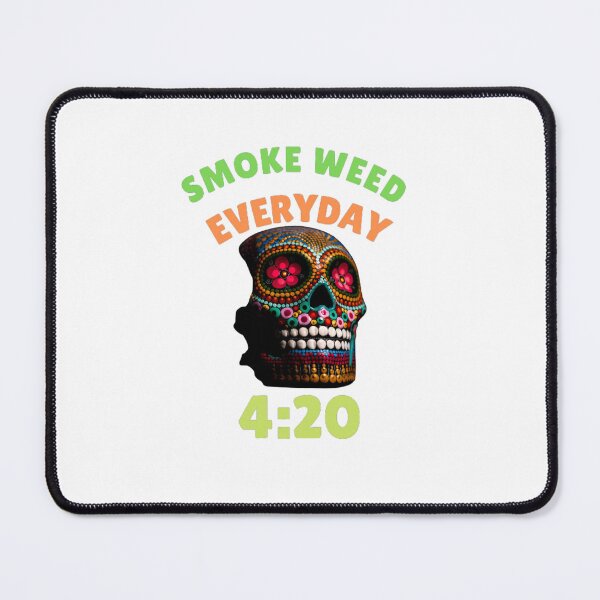 Item preview, Smoke Weed Everyday, Medical Marijuana, Cannabis, Weed, Skull,  designed and sold by BestDesignbySof.