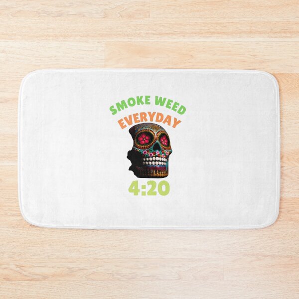 Item preview, Smoke Weed Everyday, Medical Marijuana, Cannabis, Weed, Skull,  designed and sold by BestDesignbySof.