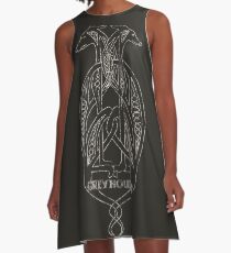 Totem Greyhound A-Line Dress