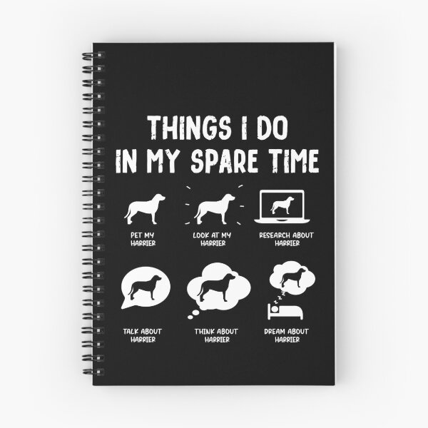 Item preview, Funny Harrier Dog Things I Do in My Spare Time designed and sold by rafaeltto.