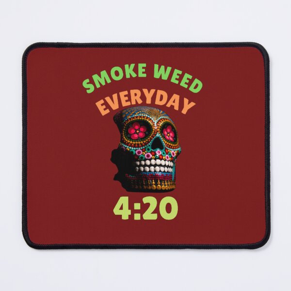 Item preview, Smoke Weed Everyday, Medical Marijuana, Cannabis, Weed, Skull,  designed and sold by BestDesignbySof.