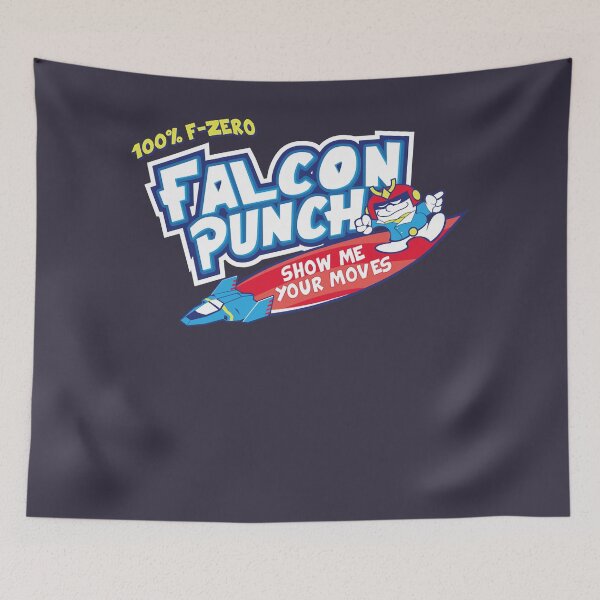 Item preview, Active Fighting Mysterious Racers Falcon Punch Hawaiian Punch Captain Falcon Show Me Your Moves Funn designed and sold by CameronMagadis.