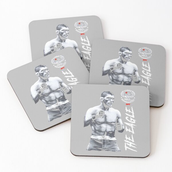 Item preview, Fist Decides Your Fate Khabib Nurmagomedov The Eagle Cool designed and sold by AlbaChronoscope.