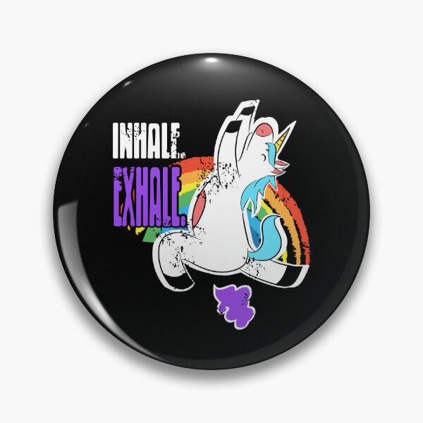 Item preview, Inhale Exhale Unicorn Fart Rainbow Fart designed and sold by NeXore.
