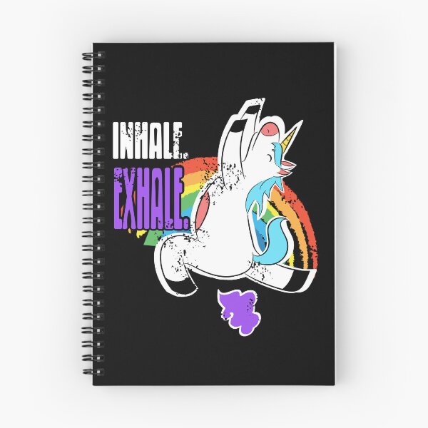 Item preview, Inhale Exhale Unicorn Fart Rainbow Fart designed and sold by NeXore.