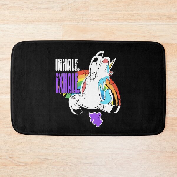 Item preview, Inhale Exhale Unicorn Fart Rainbow Fart designed and sold by NeXore.