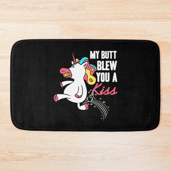 Item preview, My Butt blow you a Kiss Unicorn Fart Rainbow Fart designed and sold by NeXore.