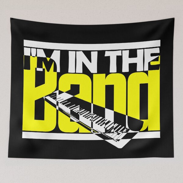 Item preview, I'M IN THE BAND - OUTFIT - UNIFORM - KEYBOARD ELECTRIC PIANO PLAYER PIANIST designed and sold by KoolDsignsMUSIC.