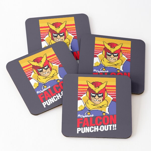 Item preview, Active Fighting Mysterious Racers Falcon Punch Out - Captain Falcon Retro designed and sold by CameronMagadis.