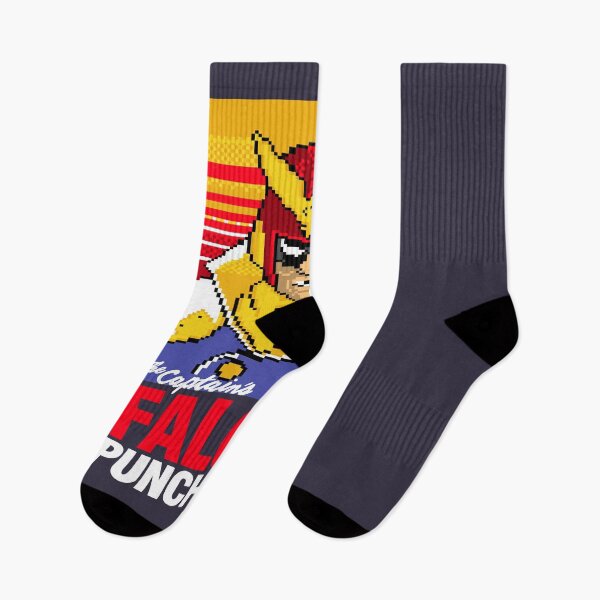 Item preview, Active Fighting Mysterious Racers Falcon Punch Out - Captain Falcon Retro designed and sold by CameronMagadis.