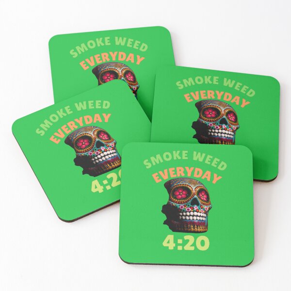 Item preview, Smoke Weed Everyday, Medical Marijuana, Cannabis, Weed, Skull, designed and sold by BestDesignbySof.