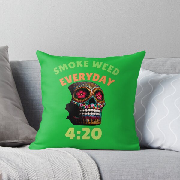 Item preview, Smoke Weed Everyday, Medical Marijuana, Cannabis, Weed, Skull, designed and sold by BestDesignbySof.