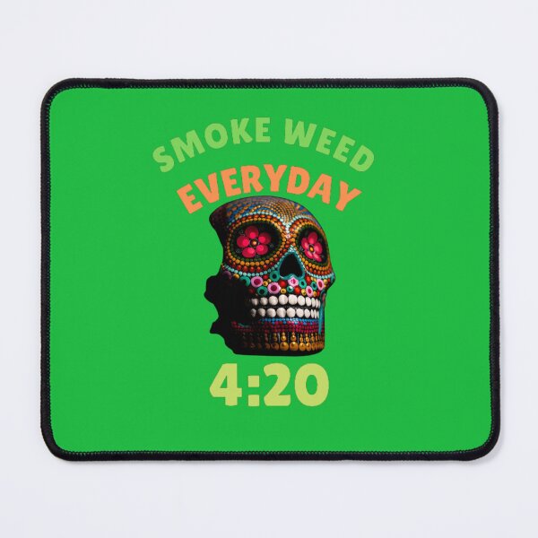 Item preview, Smoke Weed Everyday, Medical Marijuana, Cannabis, Weed, Skull, designed and sold by BestDesignbySof.