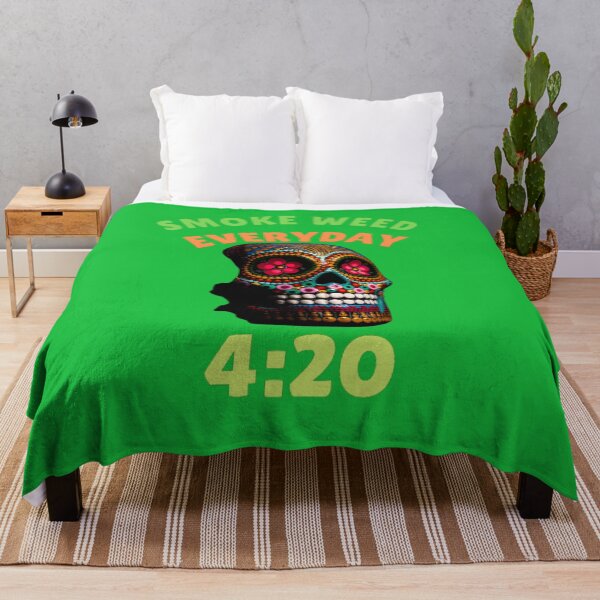 Item preview, Smoke Weed Everyday, Medical Marijuana, Cannabis, Weed, Skull, designed and sold by BestDesignbySof.