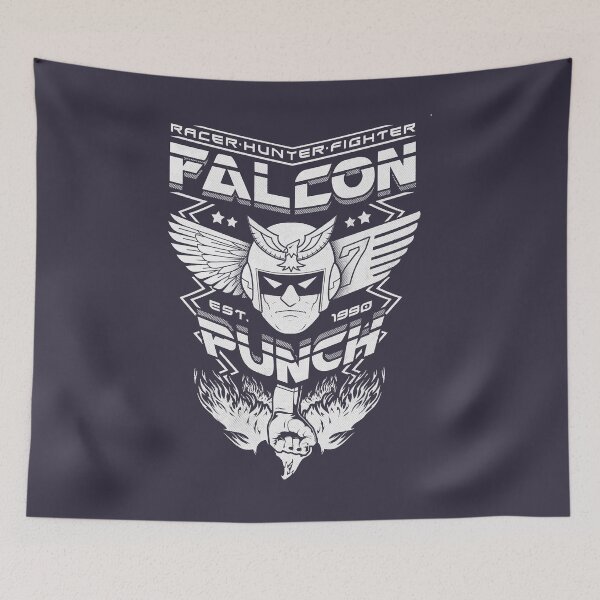 Item preview, Active Fighting Mysterious Racers Falcon Punch White Cute Fans designed and sold by CameronMagadis.