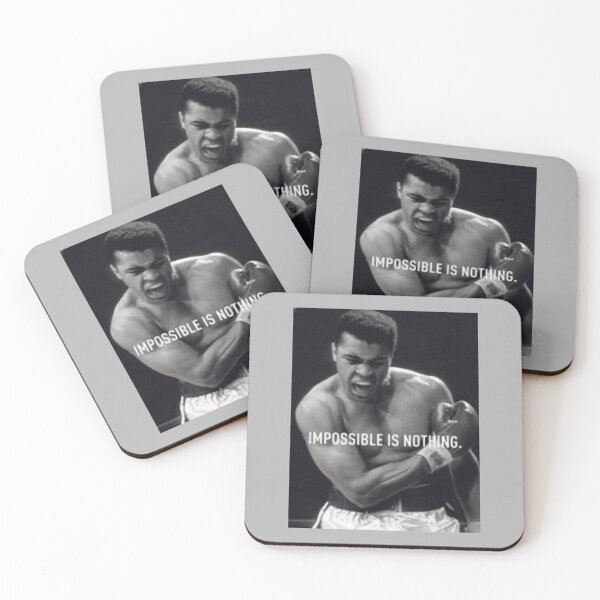 Item preview, El puño decide tu destino Mohamed Ali Classic Fans designed and sold by AlbaChronoscope.