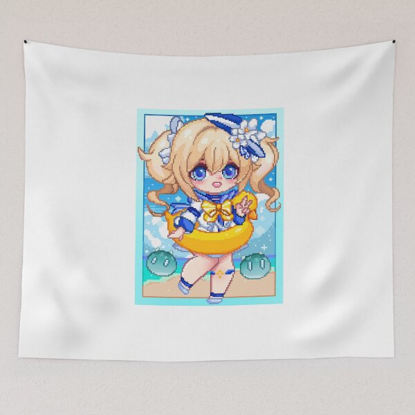 Item preview, Chibi summer skin Barbara genshin designed and sold by Toyger-Lilly.