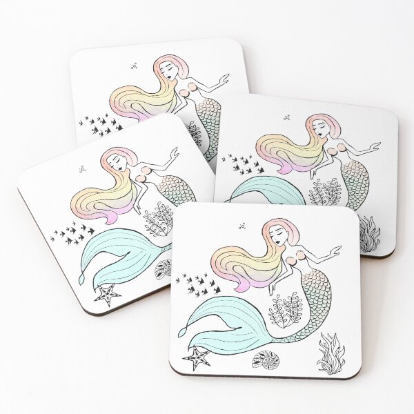 Item preview, Inky Holo Mermaid Vol.2 designed and sold by witchlingart.