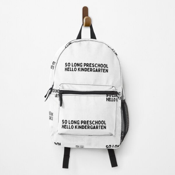 Item preview, So Long Preschool Hello Kindergarten designed and sold by BookOfE.