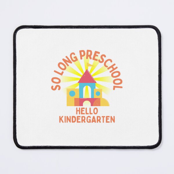 Item preview, So Long Preschool Hello Kindergarten designed and sold by BookOfE.