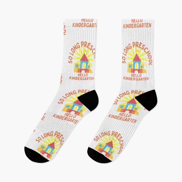 Item preview, So Long Preschool Hello Kindergarten designed and sold by BookOfE.