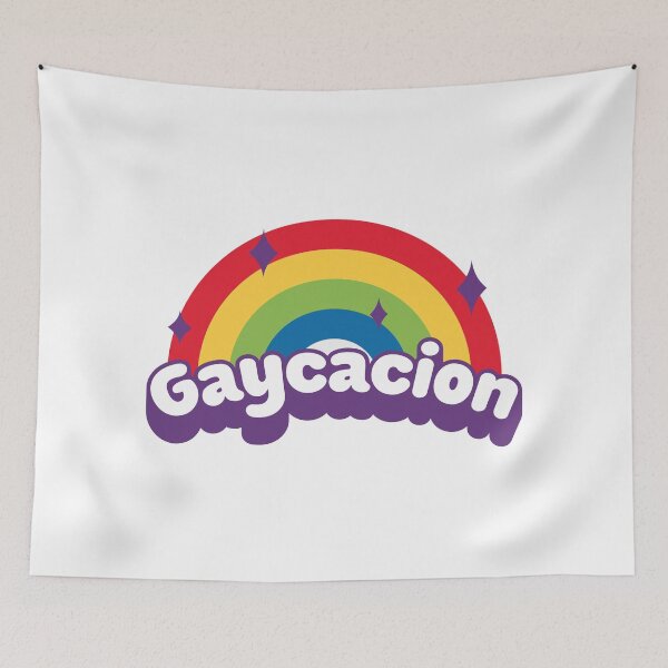 Item preview, Gaycation Rainbow designed and sold by Steven Coman.