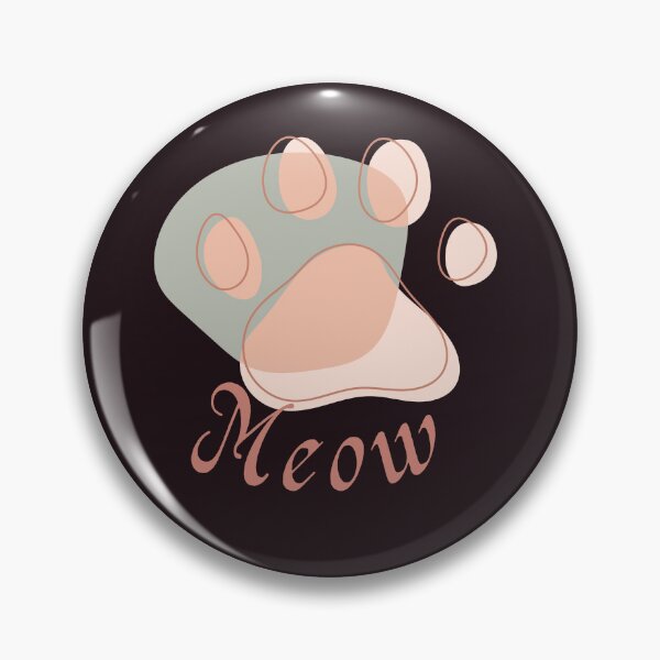 Item preview, Cat foot print  designed and sold by smart271.